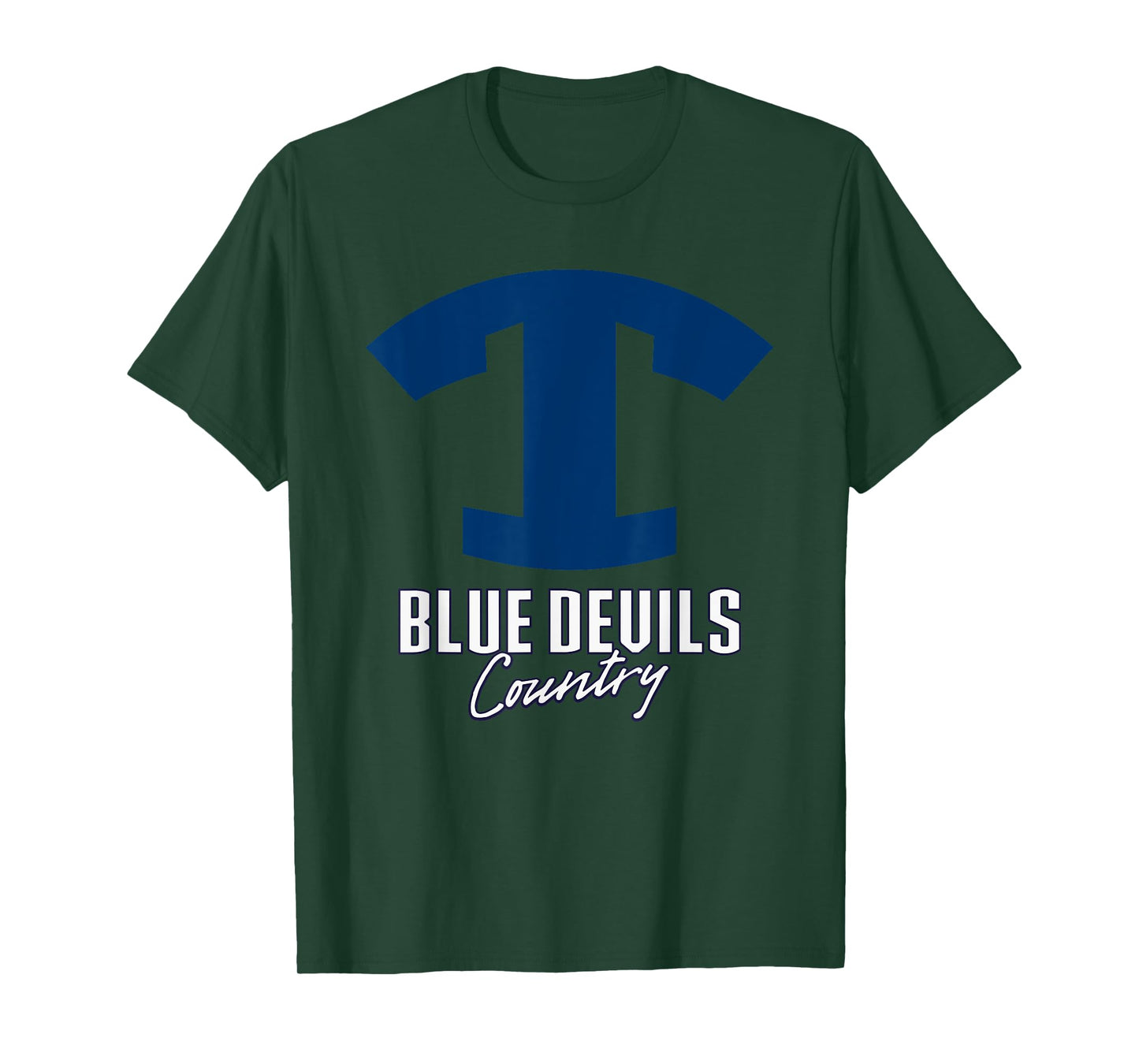 Tift County Blue Devils Logo Country HS T-Shirt
