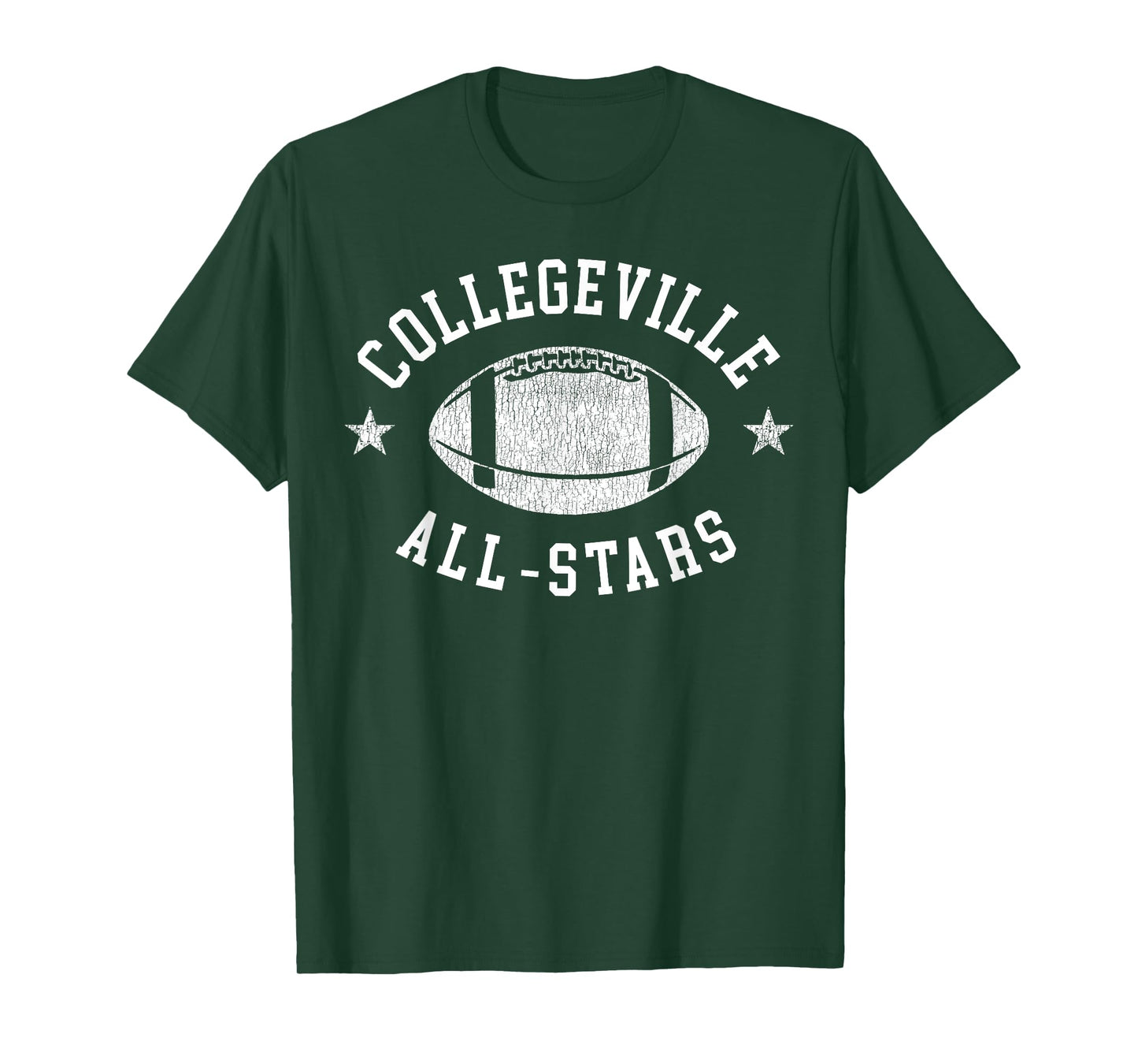 Collegeville Vintage All-Stars Football Retro 80s T-Shirt