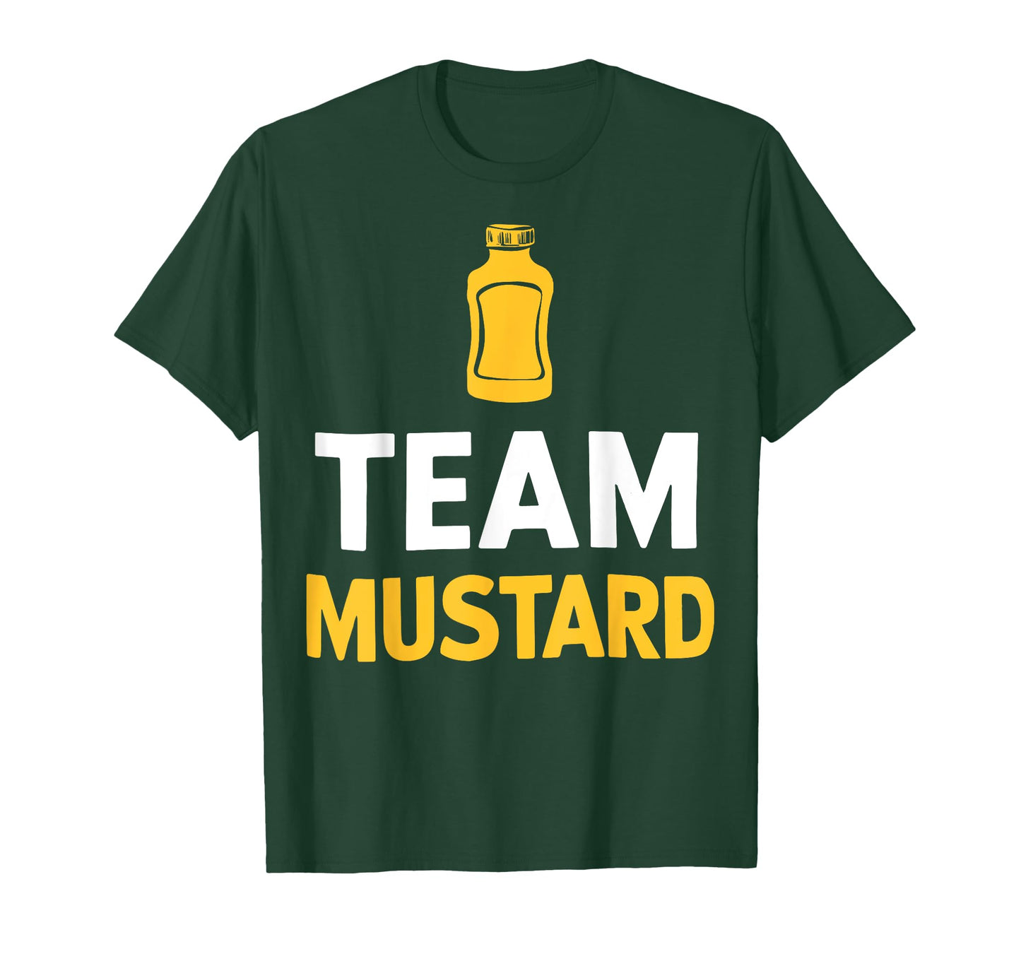 Mustard Yellow Mustard Team Mustard T-Shirt