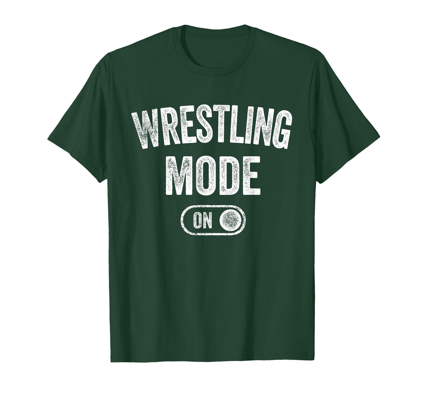 Wrestling Mode On Funny Wrestler Gift Grappler Coach Trainer T-Shirt