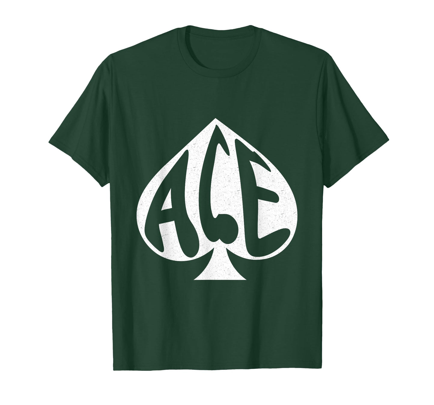 Vintage Ace of Spades Texas Hold'em Playing Card T-Shirt