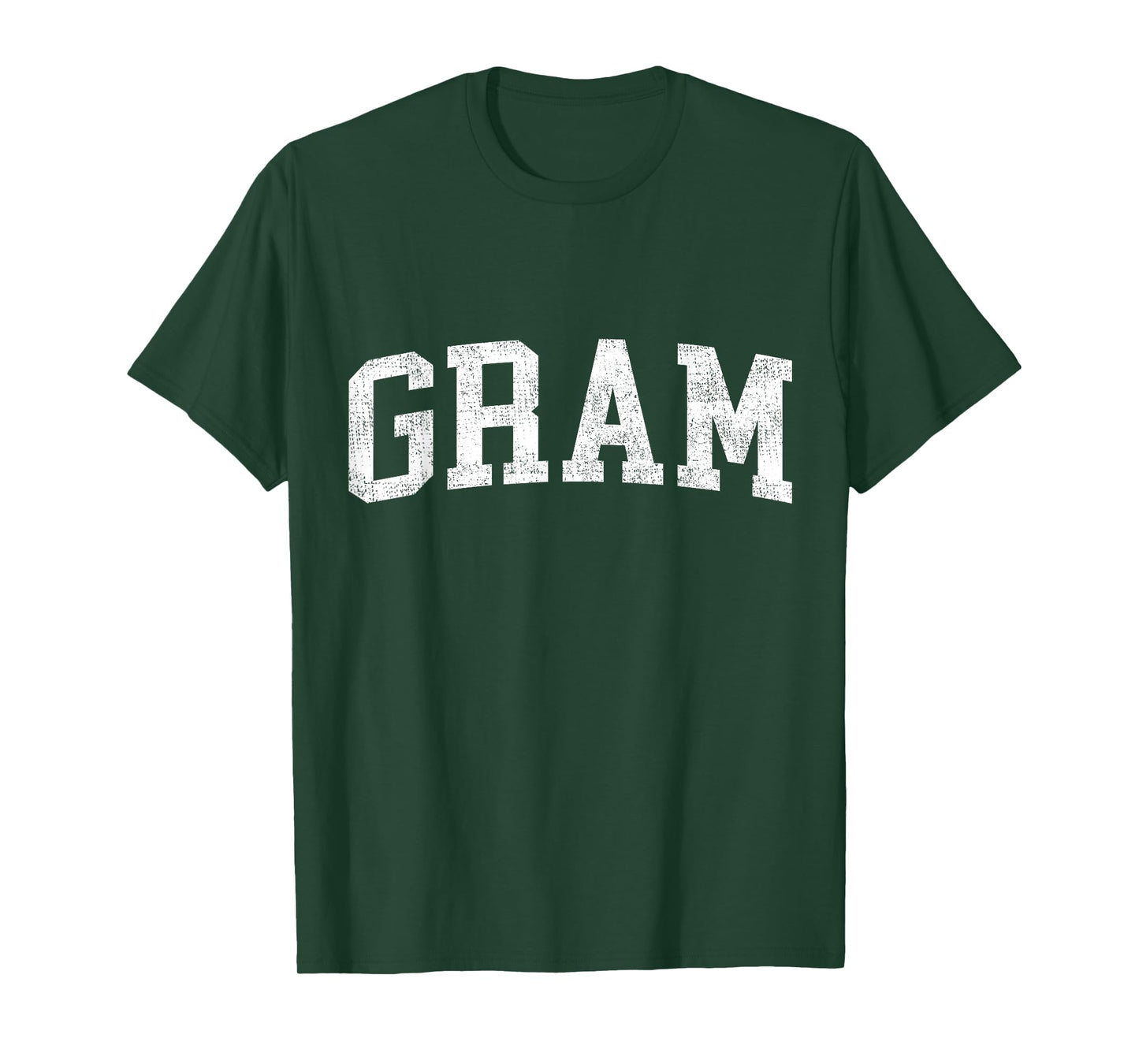 Gram Classic Bold Font Gram Birthday Gift T-Shirt, Small, Black