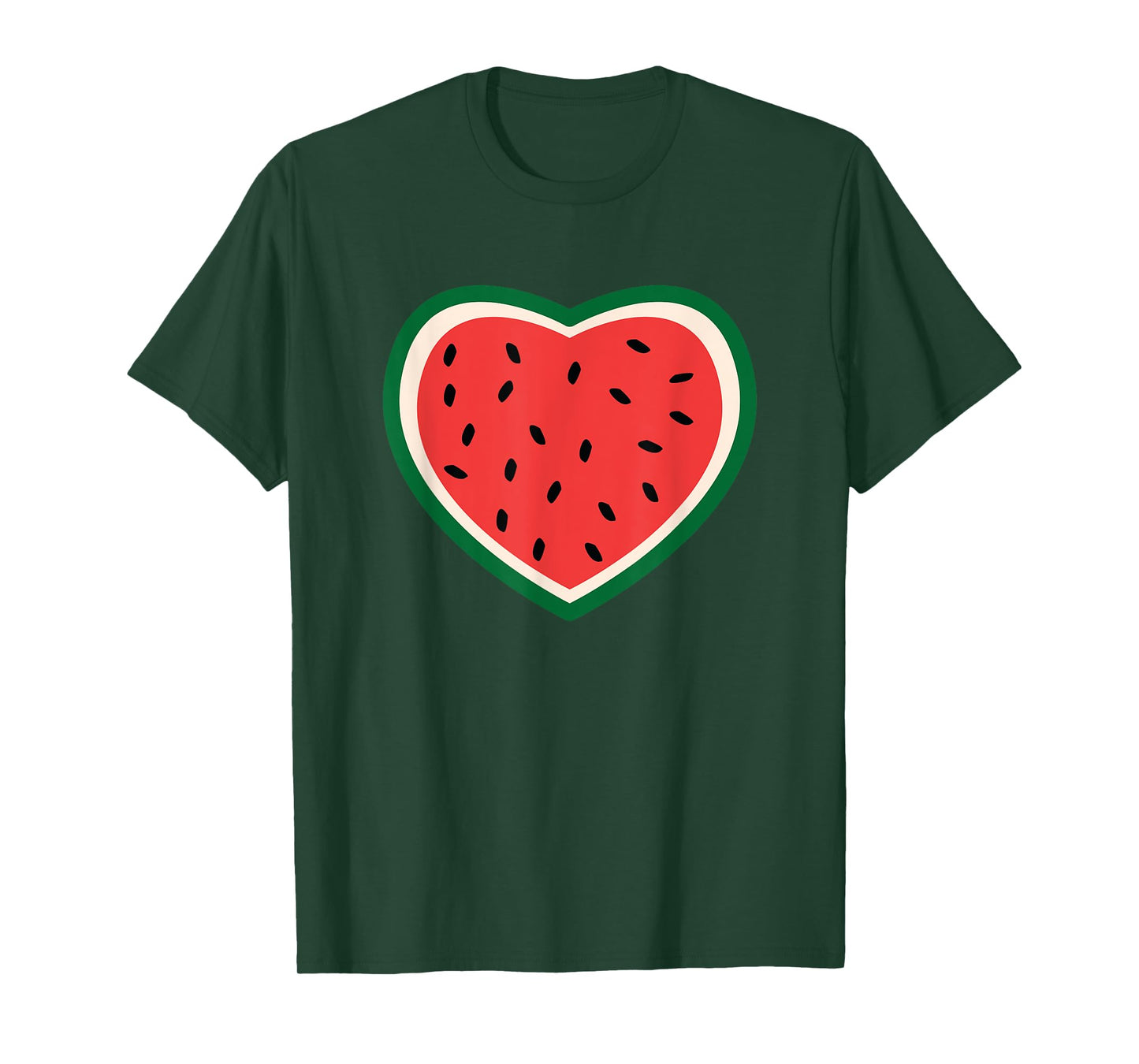 Palestine Watermelon Vintage Palestinian Colours T-Shirt