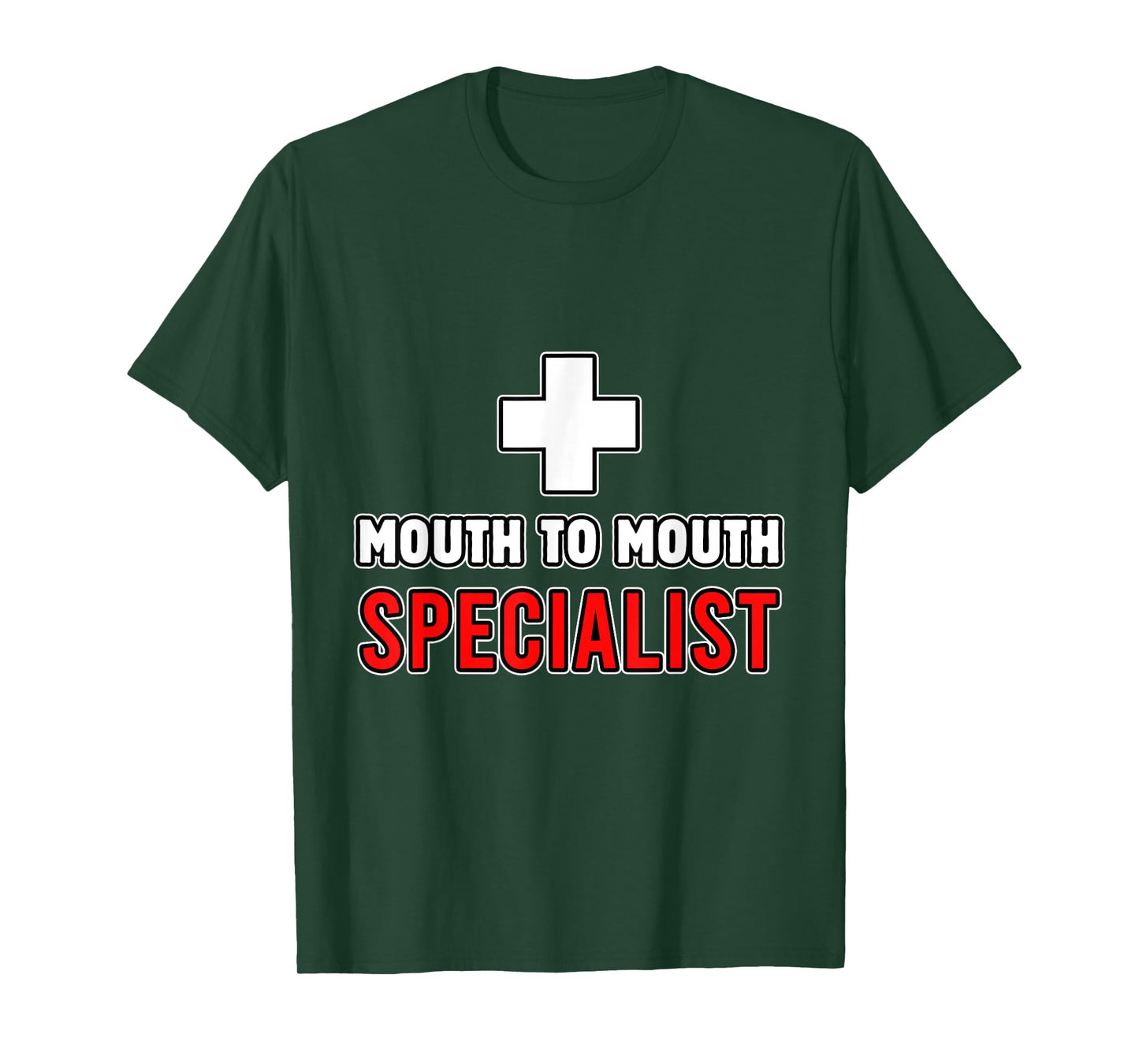 Mouth To Mouth Specialist Lifeguards Seashore Marine Police T-Shirt