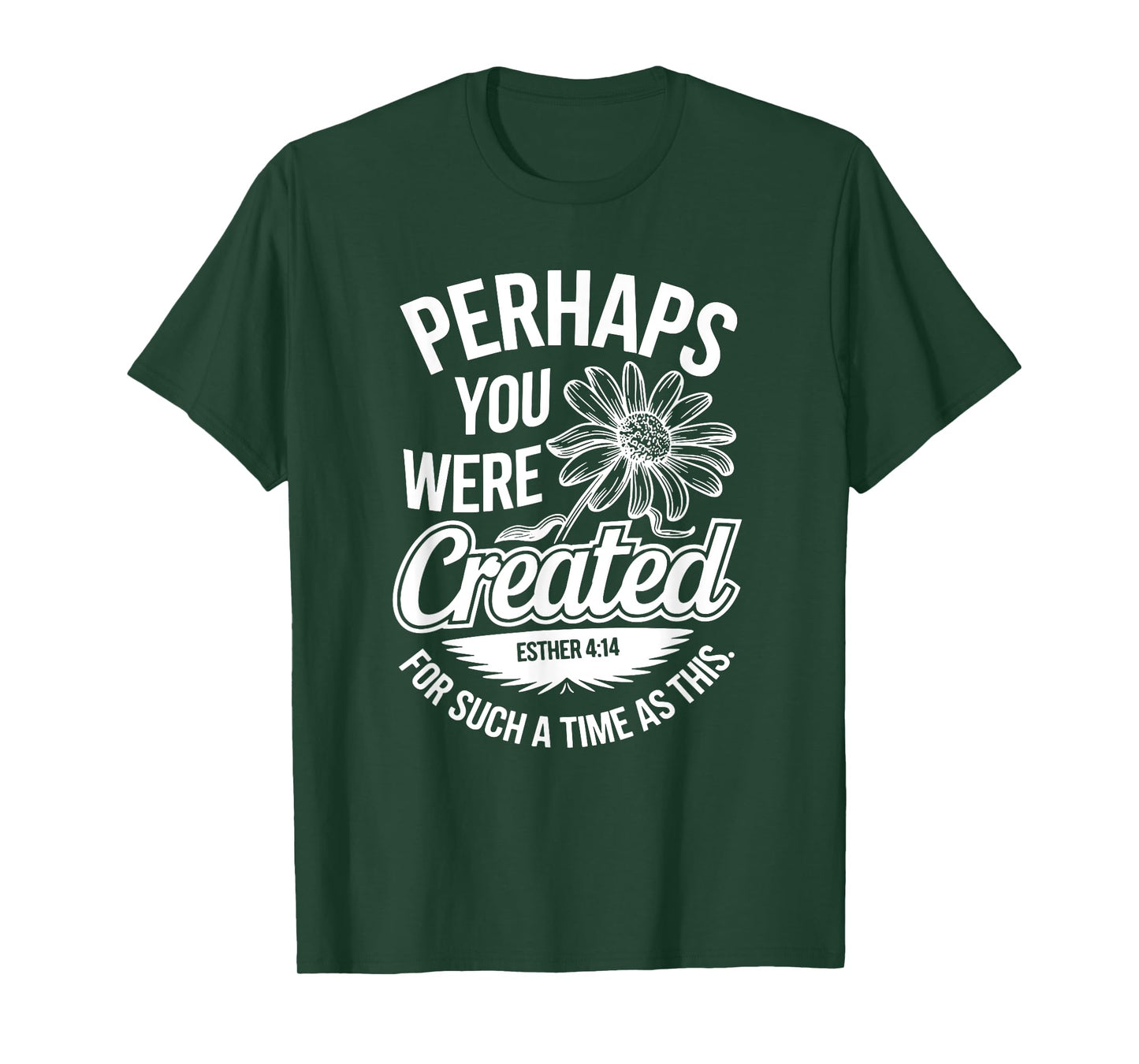 Esther 4:14 Perhaps You Were Created For Such A Time As This T-Shirt