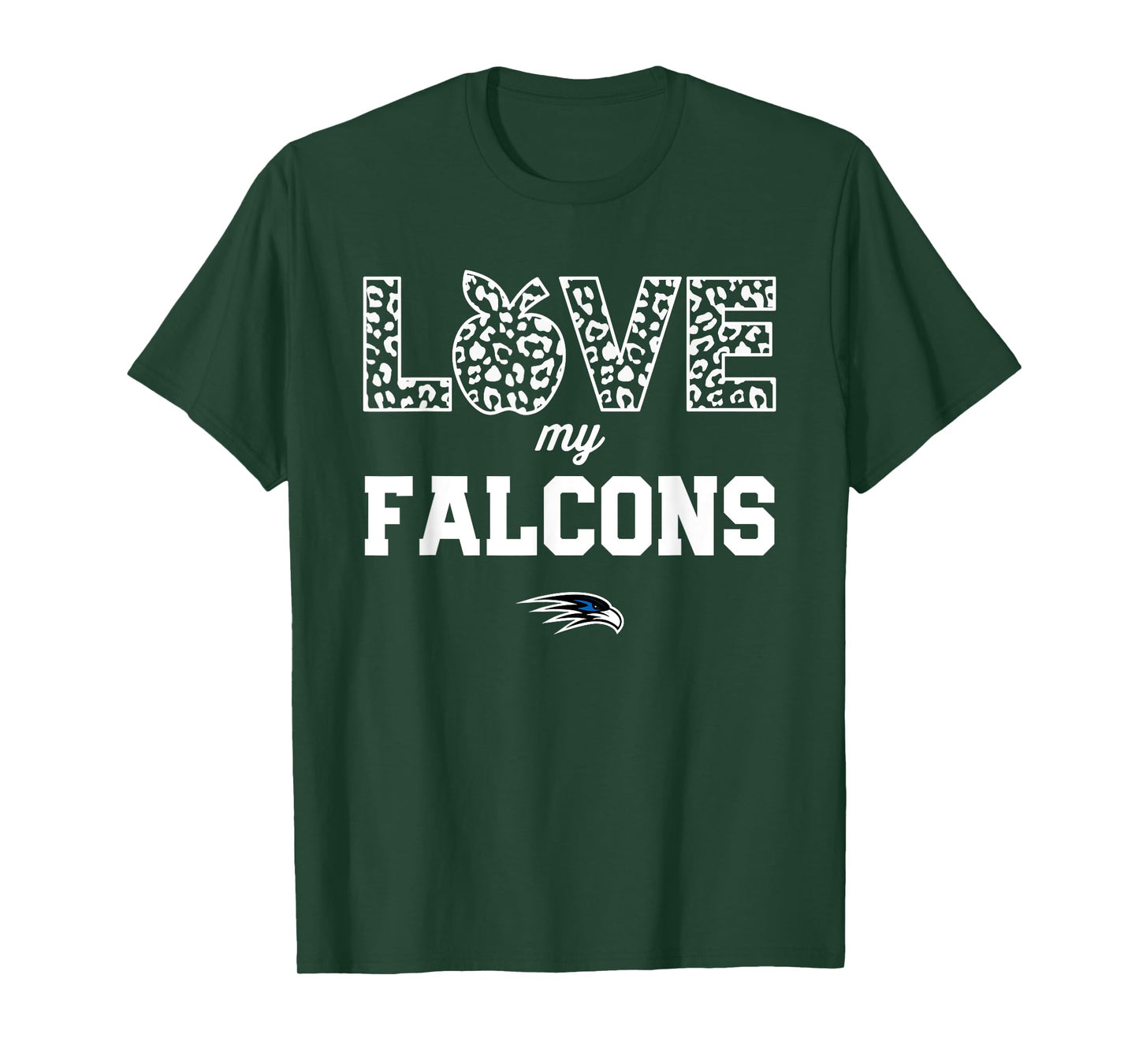 Florence Falcons Logo Love My Team HS T-Shirt