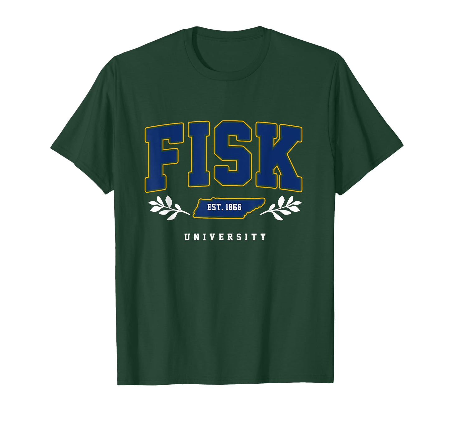 Fisk Tech – Vintage University Arch Tee for Men & Women T-Shirt