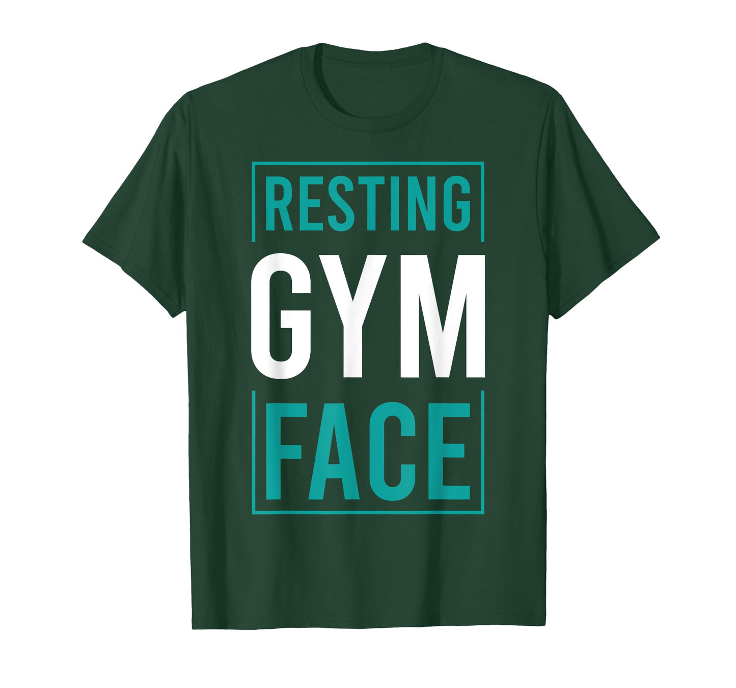 Funny Saying Resting Gym Face T-Shirt
