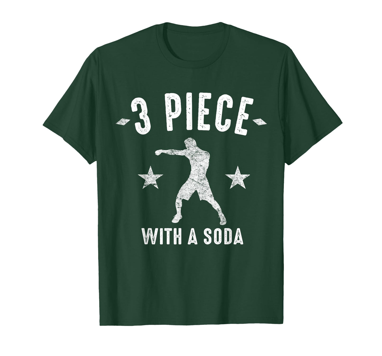 MMA Punch Combination Shirt Three Piece With A Soda T-Shirt