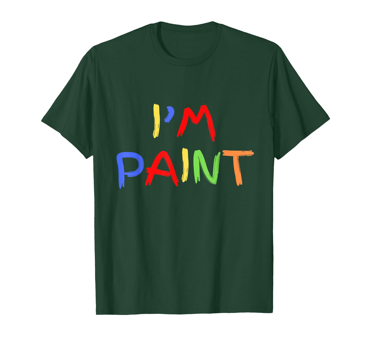 I Love To Finger Paint Tiny Red Heart I'm Paint Valentine T-Shirt
