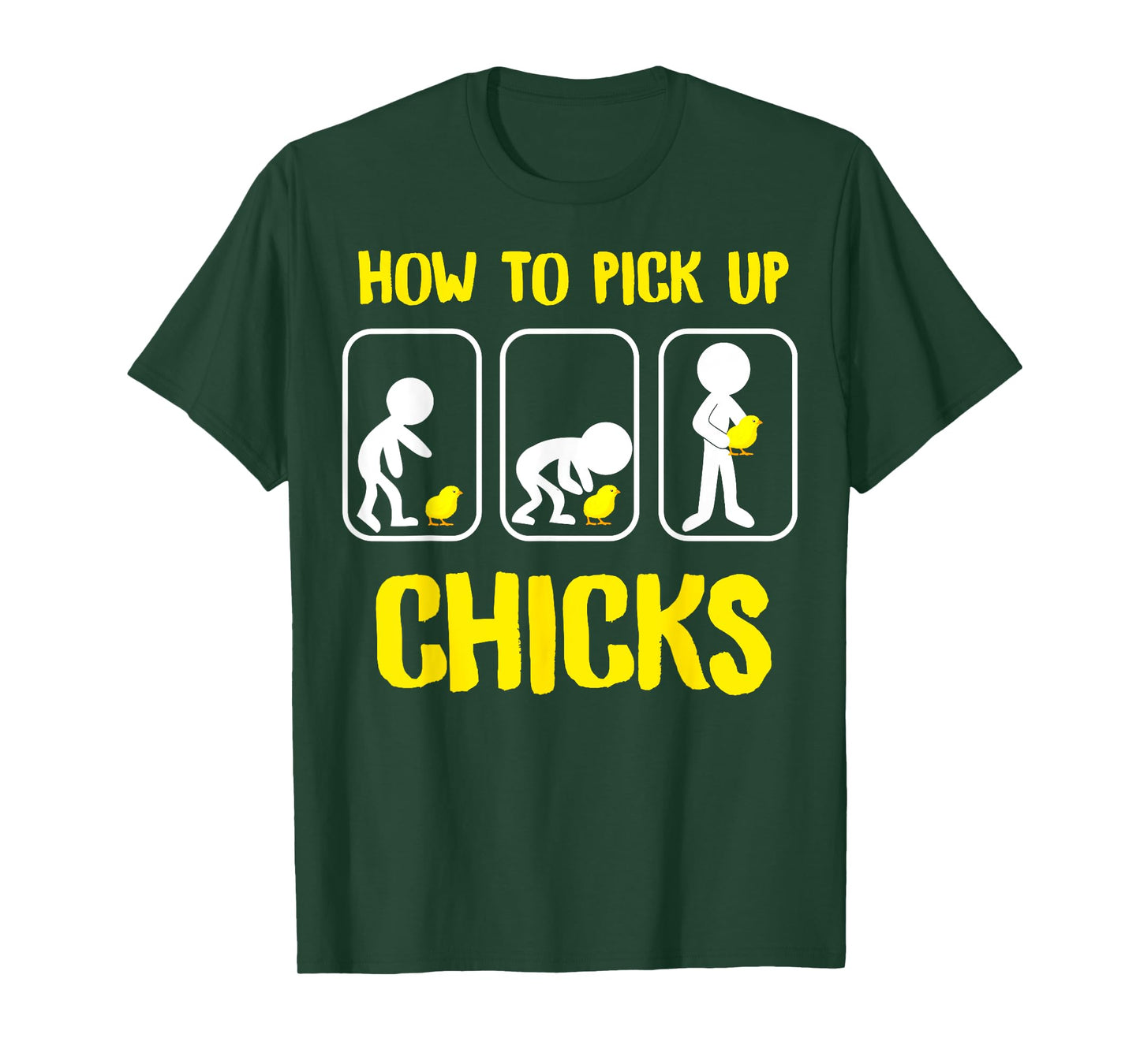 How to Pick up Chicks Funny Sarcastic Sarcasm Joke Tee gag T-Shirt