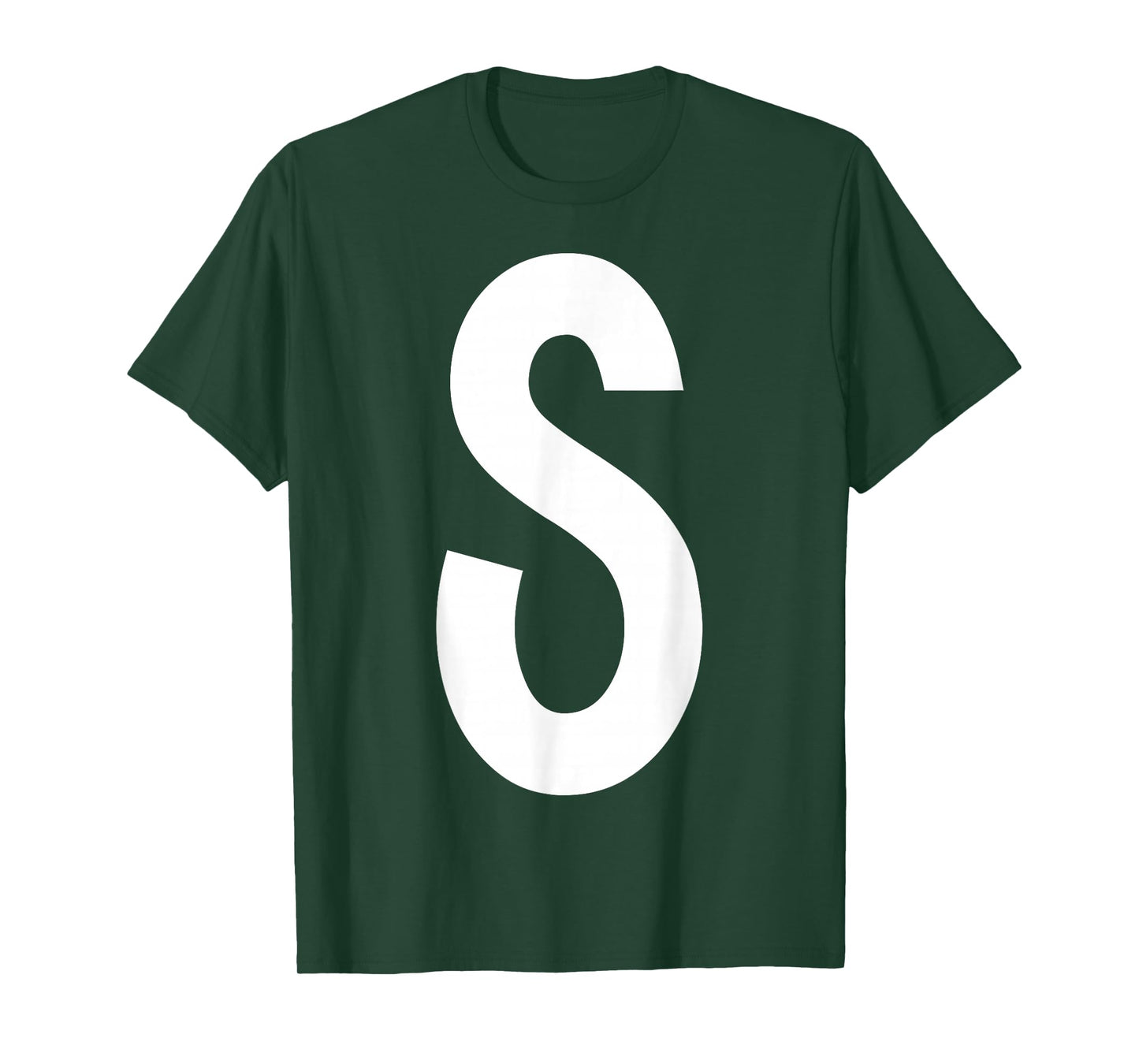 Letter S Funny Group Matching Christmas Costume 2025 Family T-Shirt