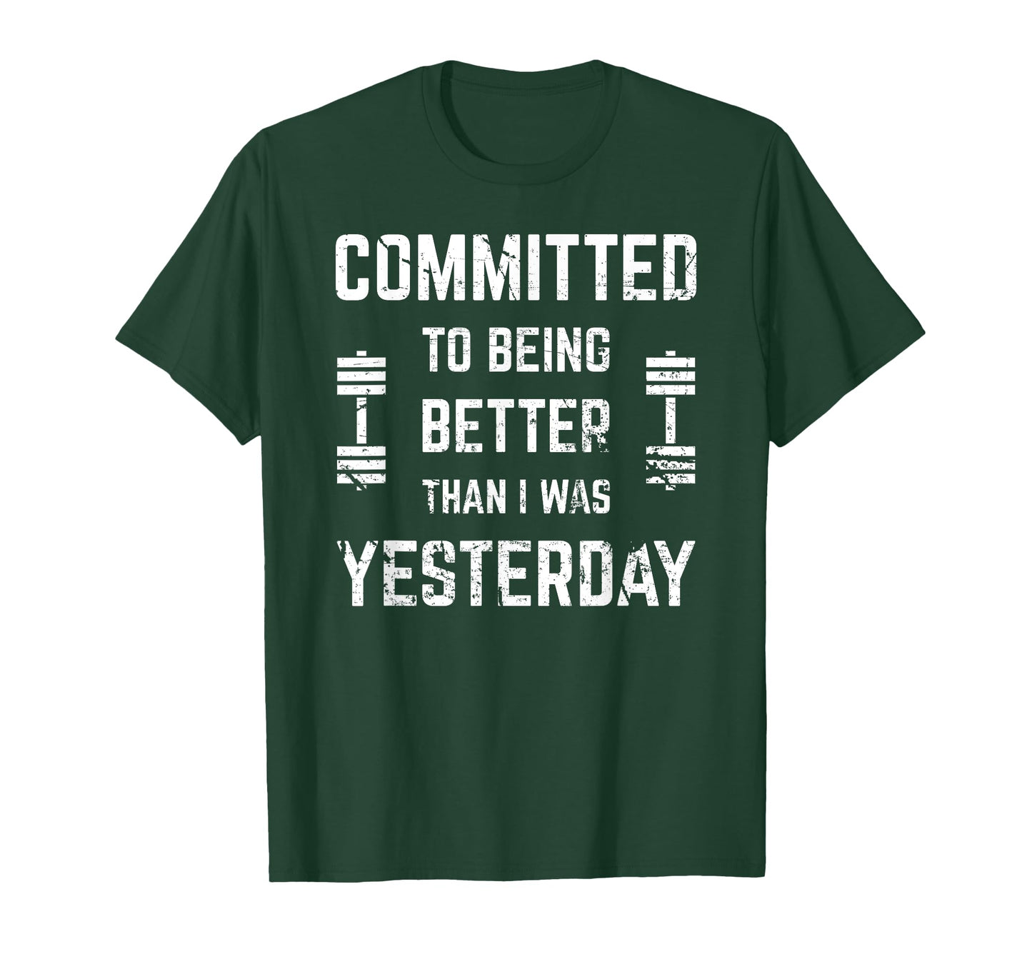 Fitness Motivation For Men & Women With Saying Gym Workout T-Shirt