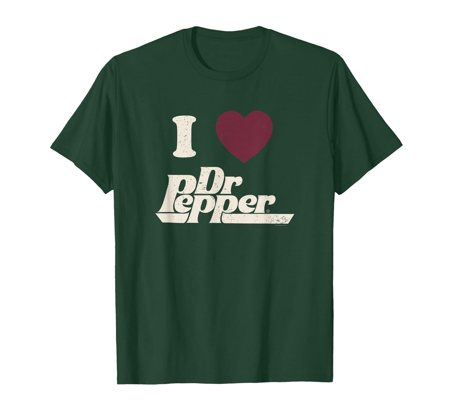 Dr. Pepper Valentine's Day I Heart Dr. Pepper Retro T-Shirt