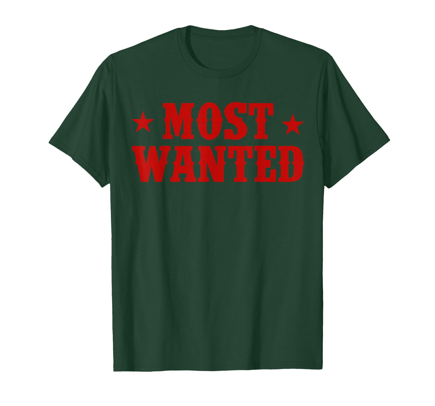 Retro Western Cowboy Cowgirl Rodeo Western Most Wanted T-Shirt