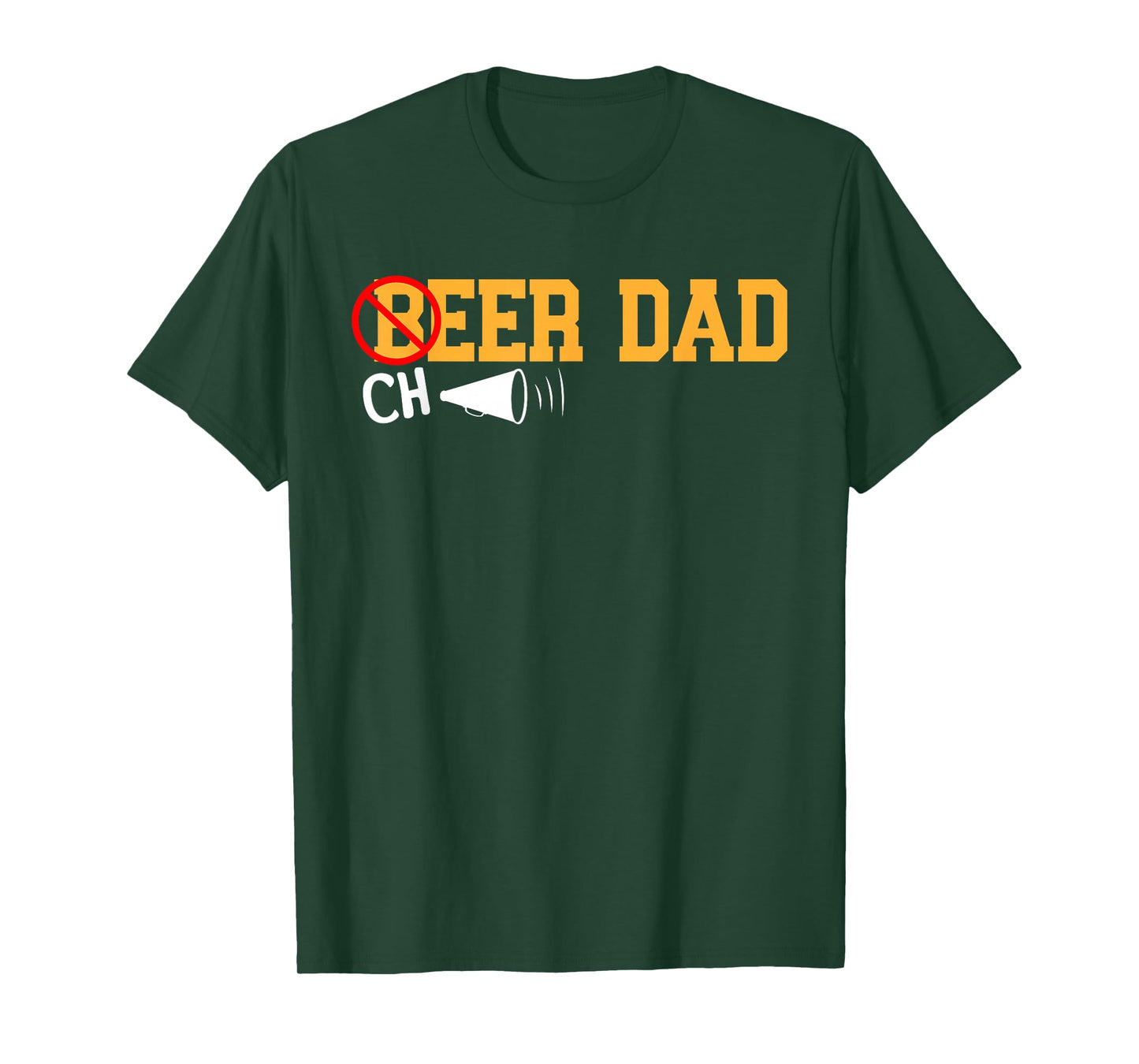 Cheerleader Dad Beer Cheerleading Cheer Dad T-Shirt