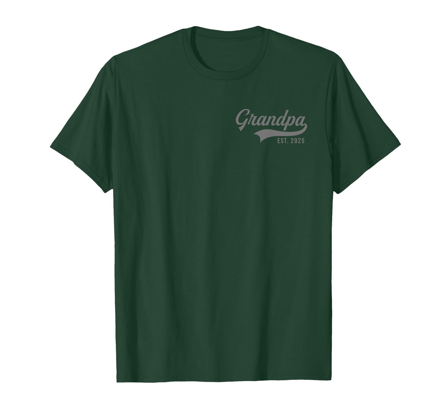 Grandpa Est 2025 Promoted To Grandpa 2025 New Grandpa T-Shirt