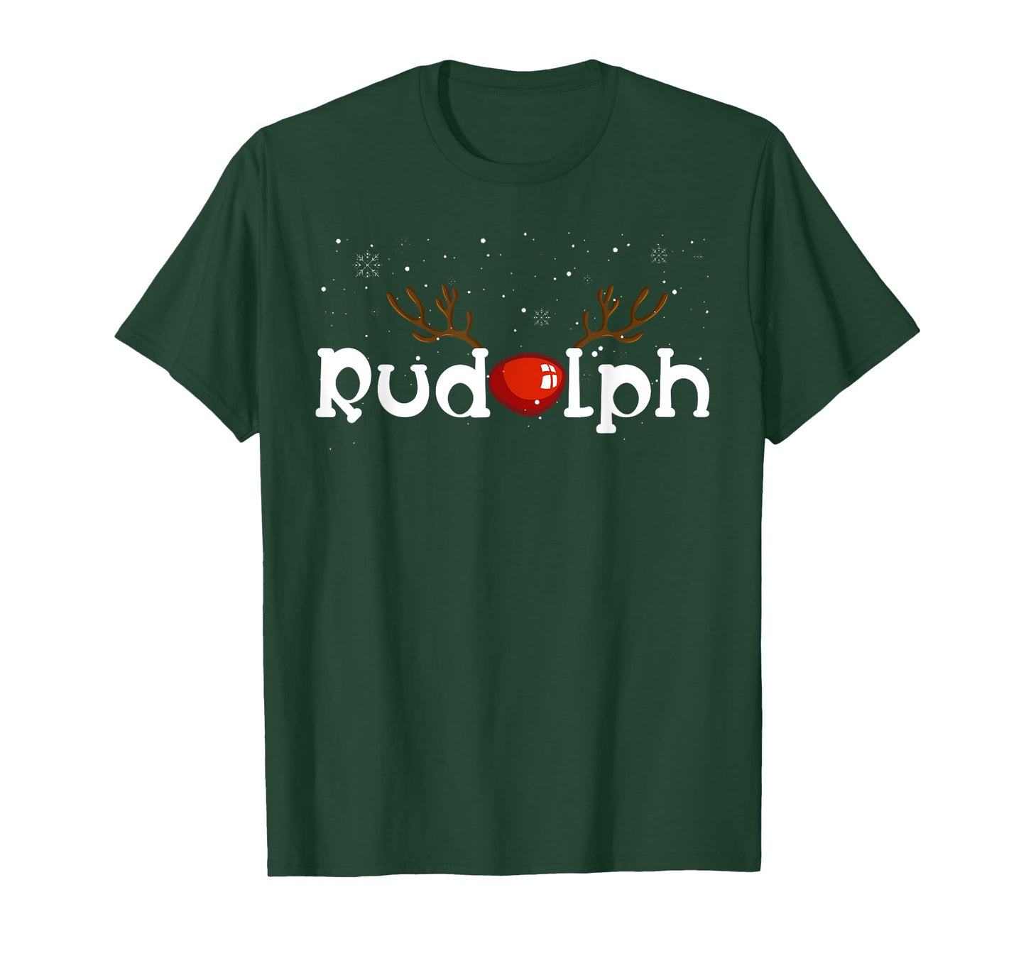 RUDOLPH Red Nose Reindeer T-Shirt T-Shirt