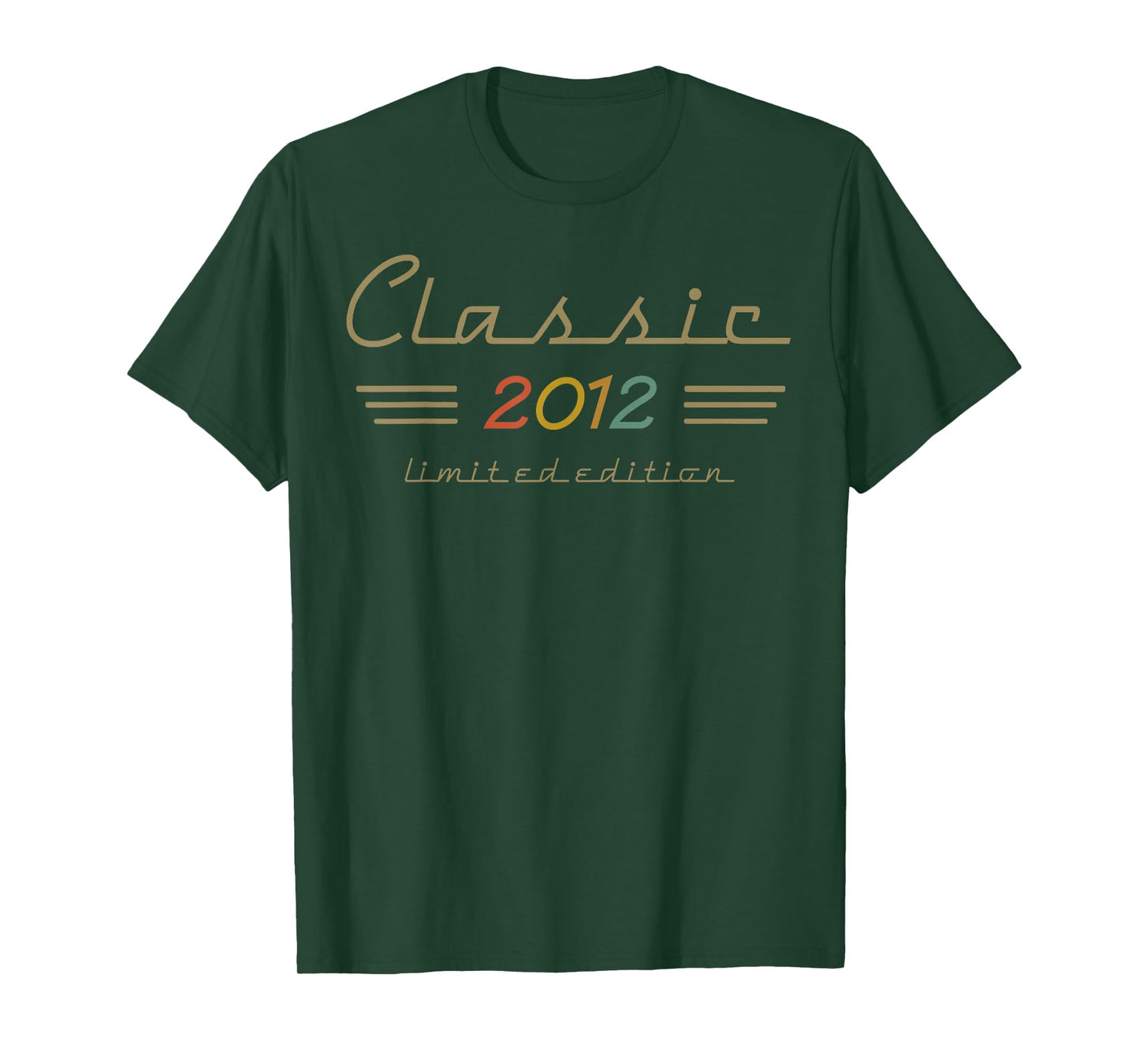 Classic 2012 Limited Edition 13 Year Old Gifts 13th Birthday T-Shirt