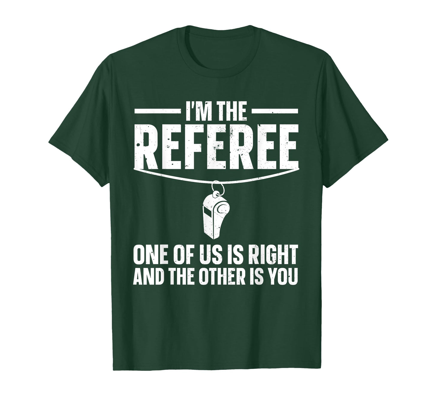 Funny Referee Design For Men Women Sports Ref Gag Referee T-Shirt