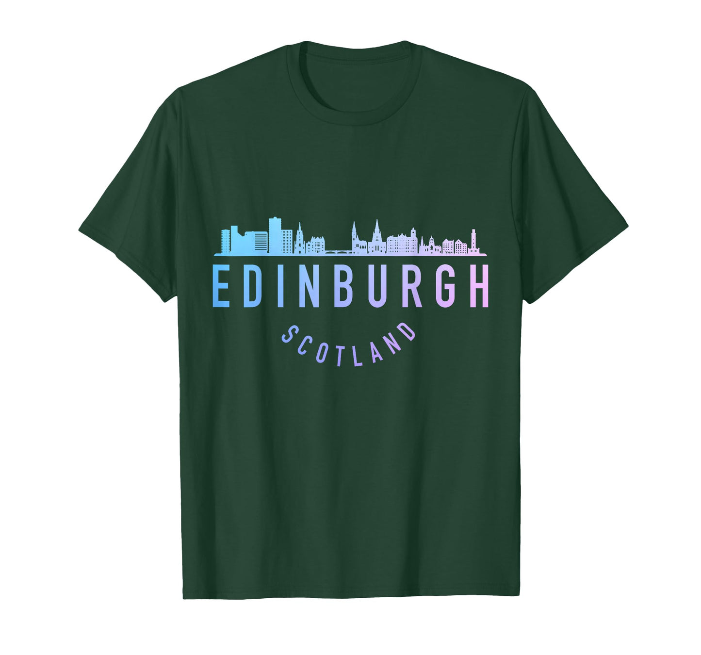 Edinburgh Scotland Skyline Pride Souvenir T-Shirt