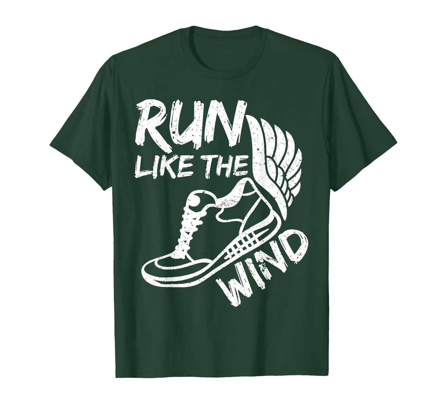 Run Like The_Wind Sport T-Shirt Funny Active Runner Gift T-Shirt