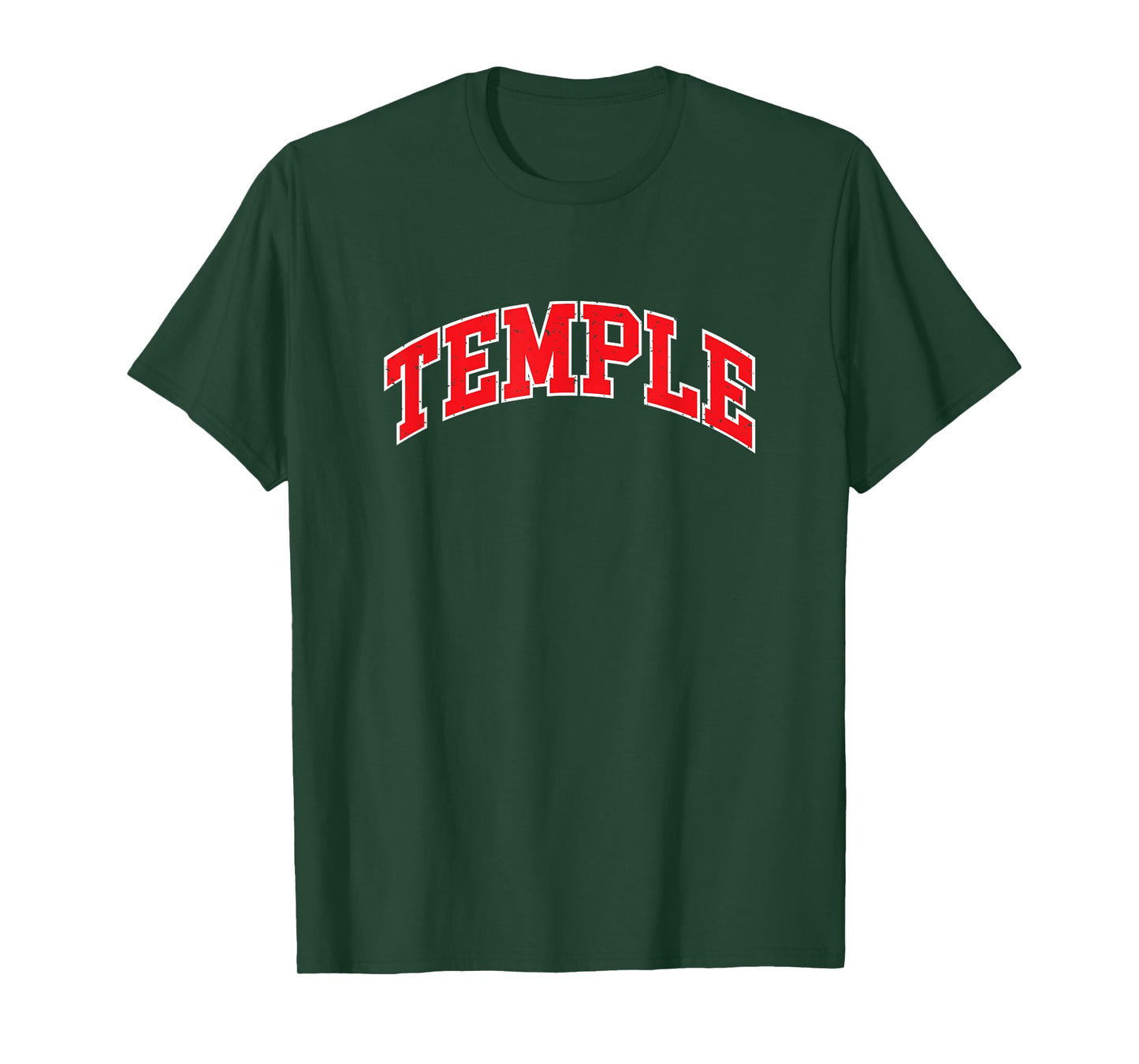 Temple TX Red Vintage for Men or Women T-Shirt