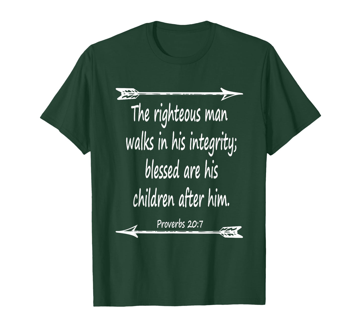 Fathers Day Bible Verse T-Shirt Tee Christian Scripture T-Shirt