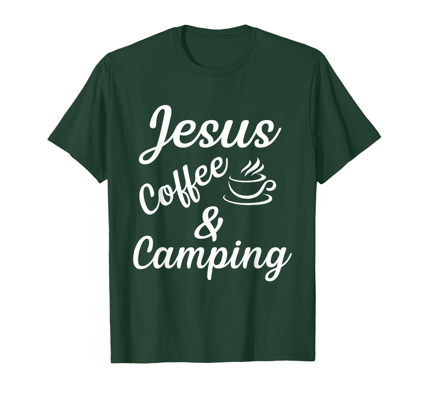 Jesus coffe camping T-Shirt