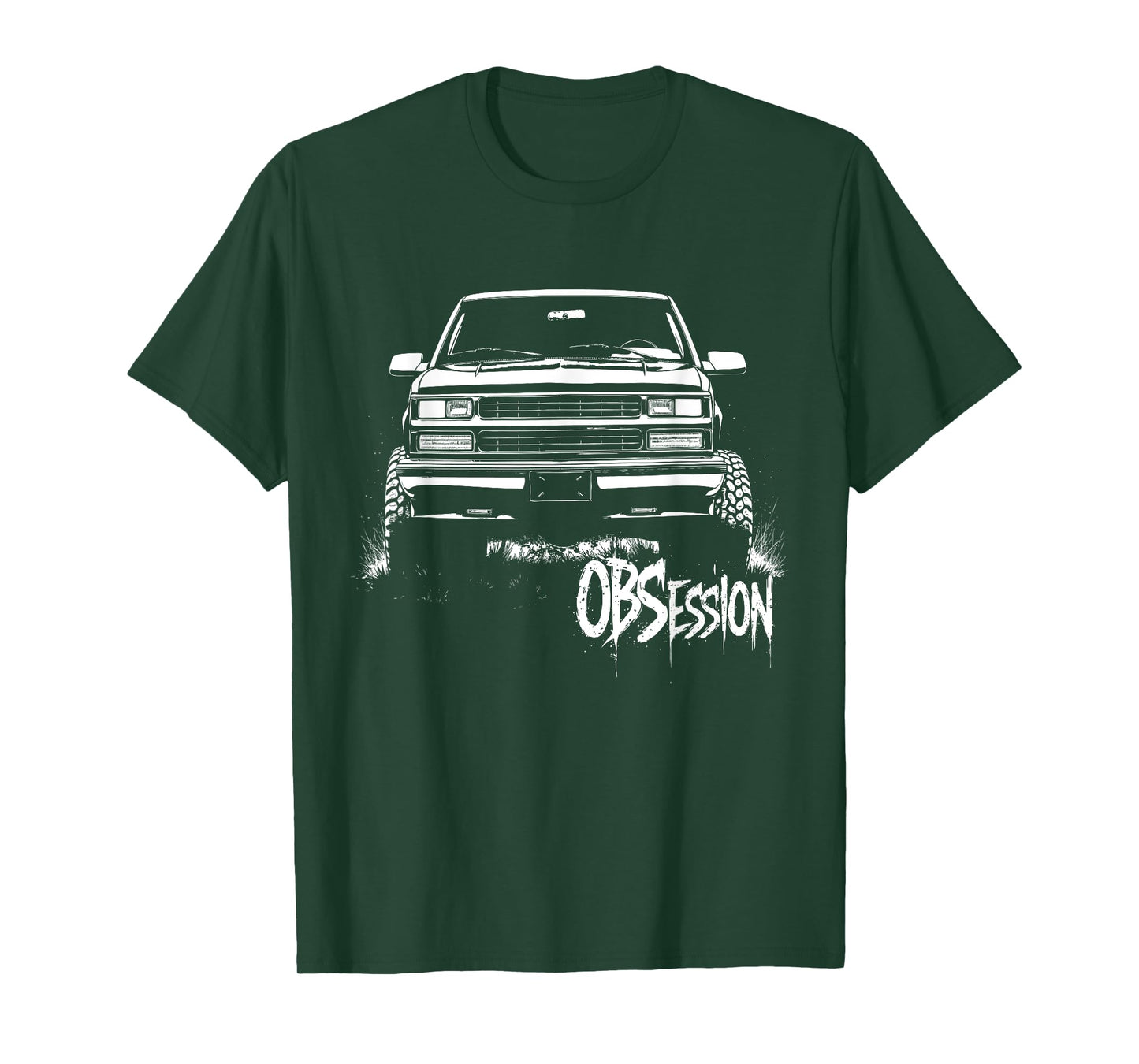 CK Truck Silhouette GMT400 OBS OBSession Old Body Style 4x4 T-Shirt
