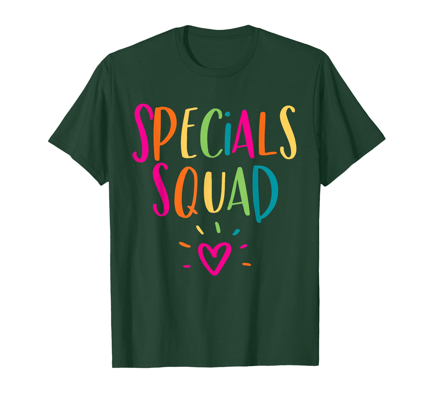 Specials Squad Art Music PE Tech Gym Teacher Team T-Shirt