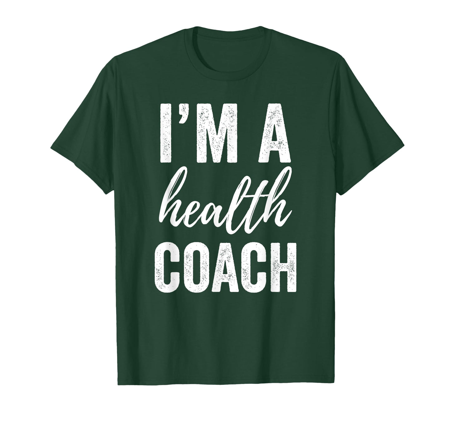 I'm a Health Coach Tshirt Men Women Funny Gym Workout Shirt T-Shirt