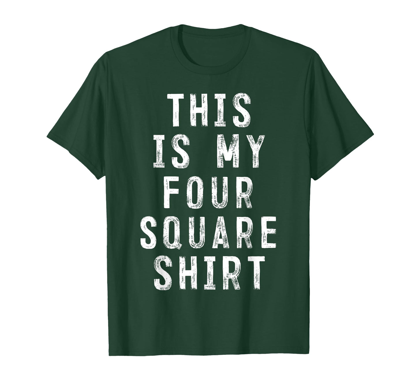 This Is My Four Square Shirt Player T-Shirt