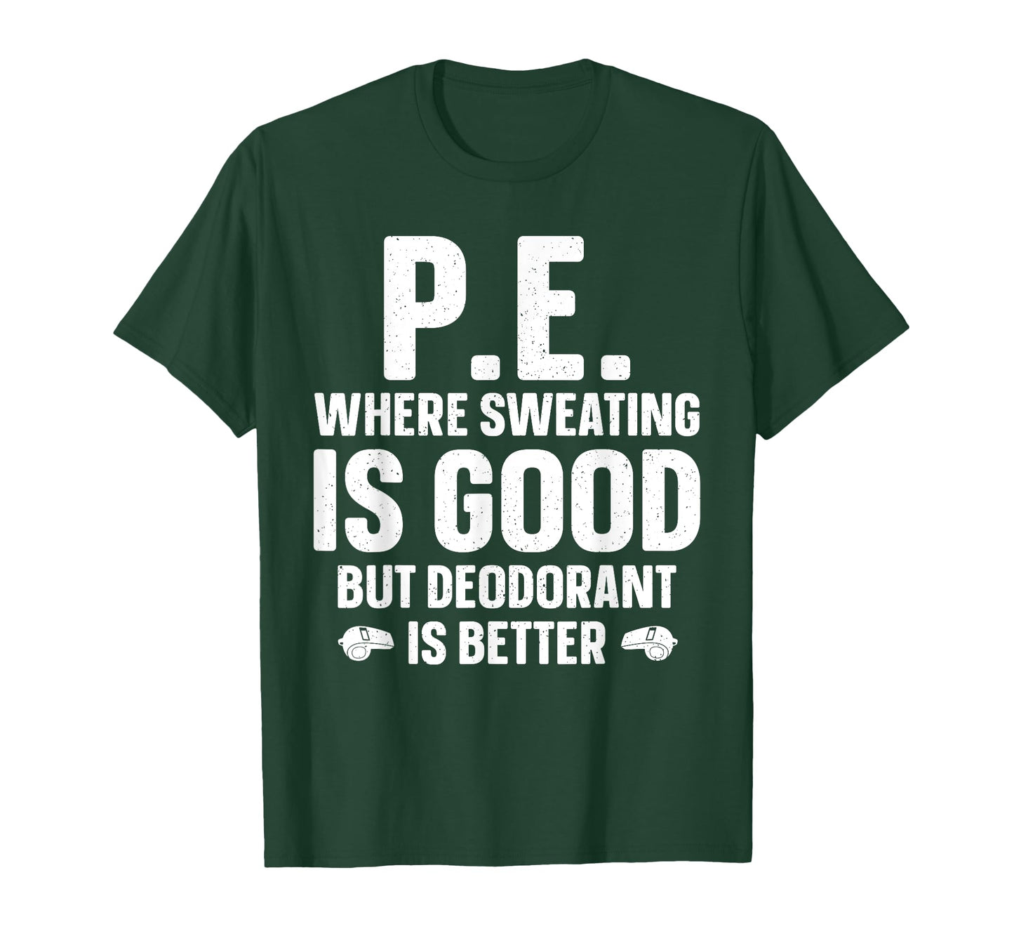 Funny PE Teacher Art For Men Women Gym Teacher Appreciation T-Shirt