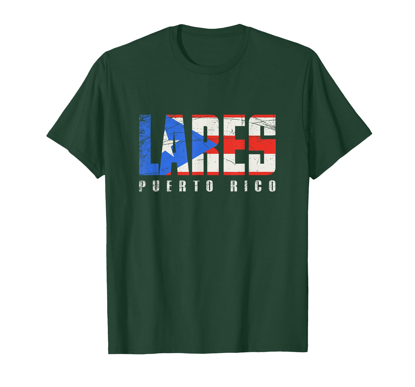 Puerto Rican flag Lares Puerto Rico T-Shirt