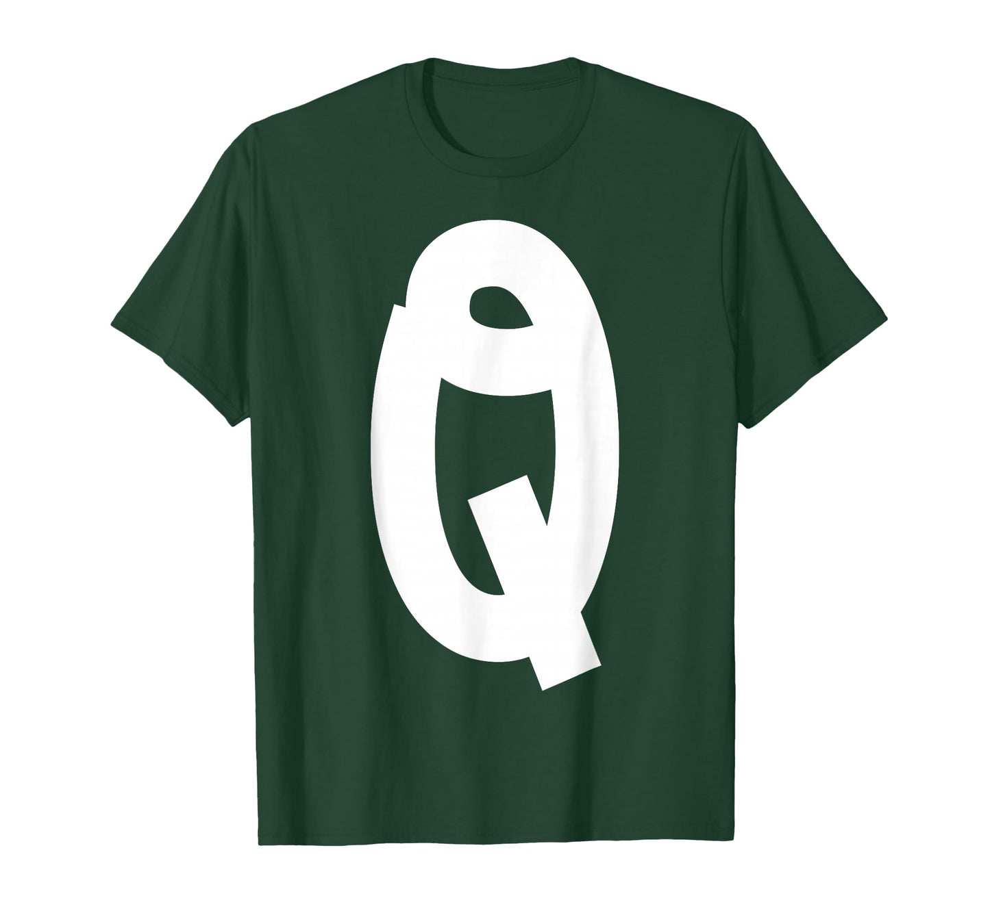Letter Q Funny Group Matching Christmas Costume 2025 Family T-Shirt