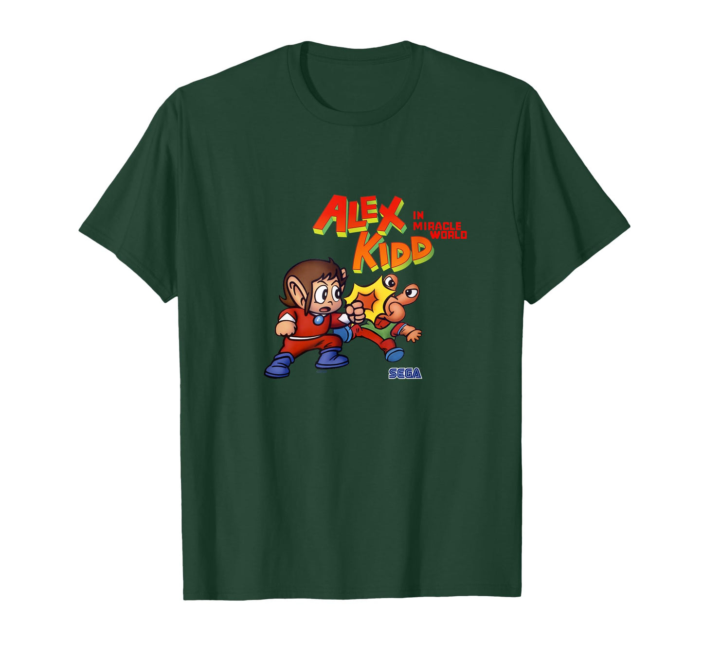 Alex Kidd fight SEGA Master System video game T-Shirt