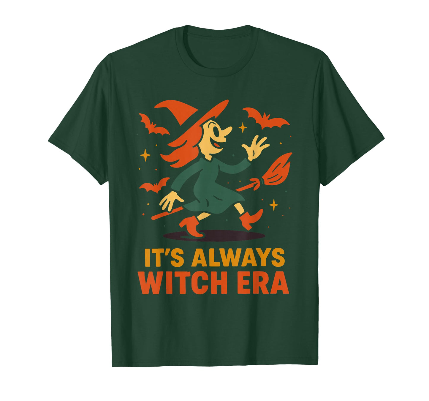Witch Era Halloween Party Fun T-Shirt