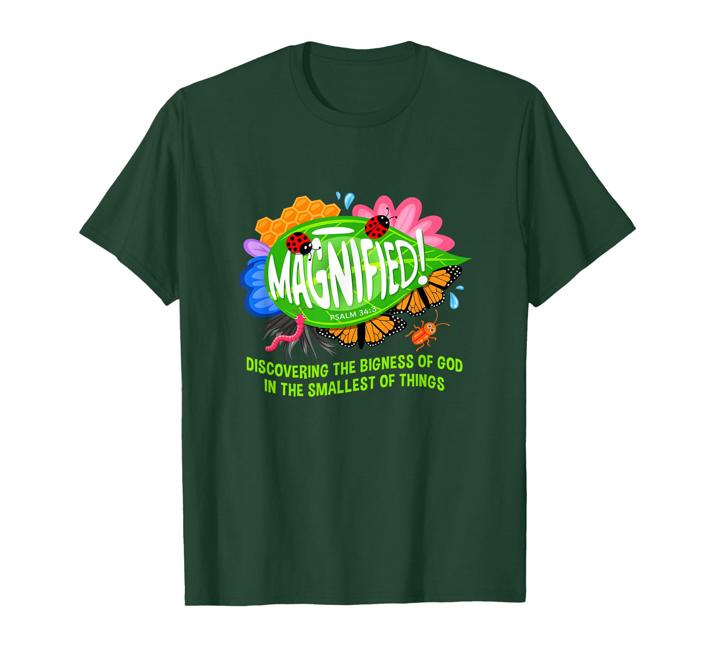 Vbs 2025 Magnified Smallest Insects Adventure Vbs Camping T-Shirt