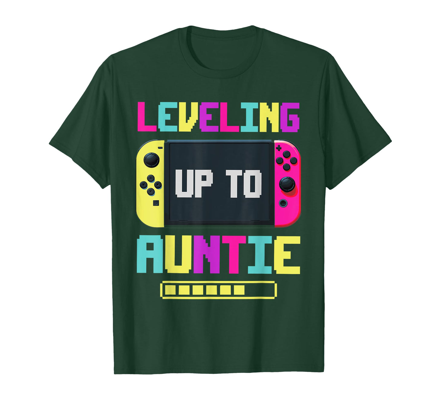 Leveling Up To Auntie Promoted To Aunt Soon To Be Aunt T-Shirt
