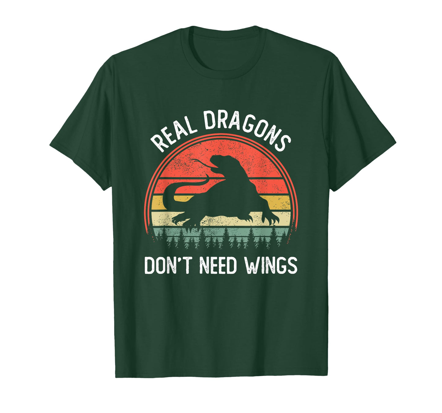 Vintage Komodo Dragon Animal Lizard Lover Komodo Monitor T-Shirt
