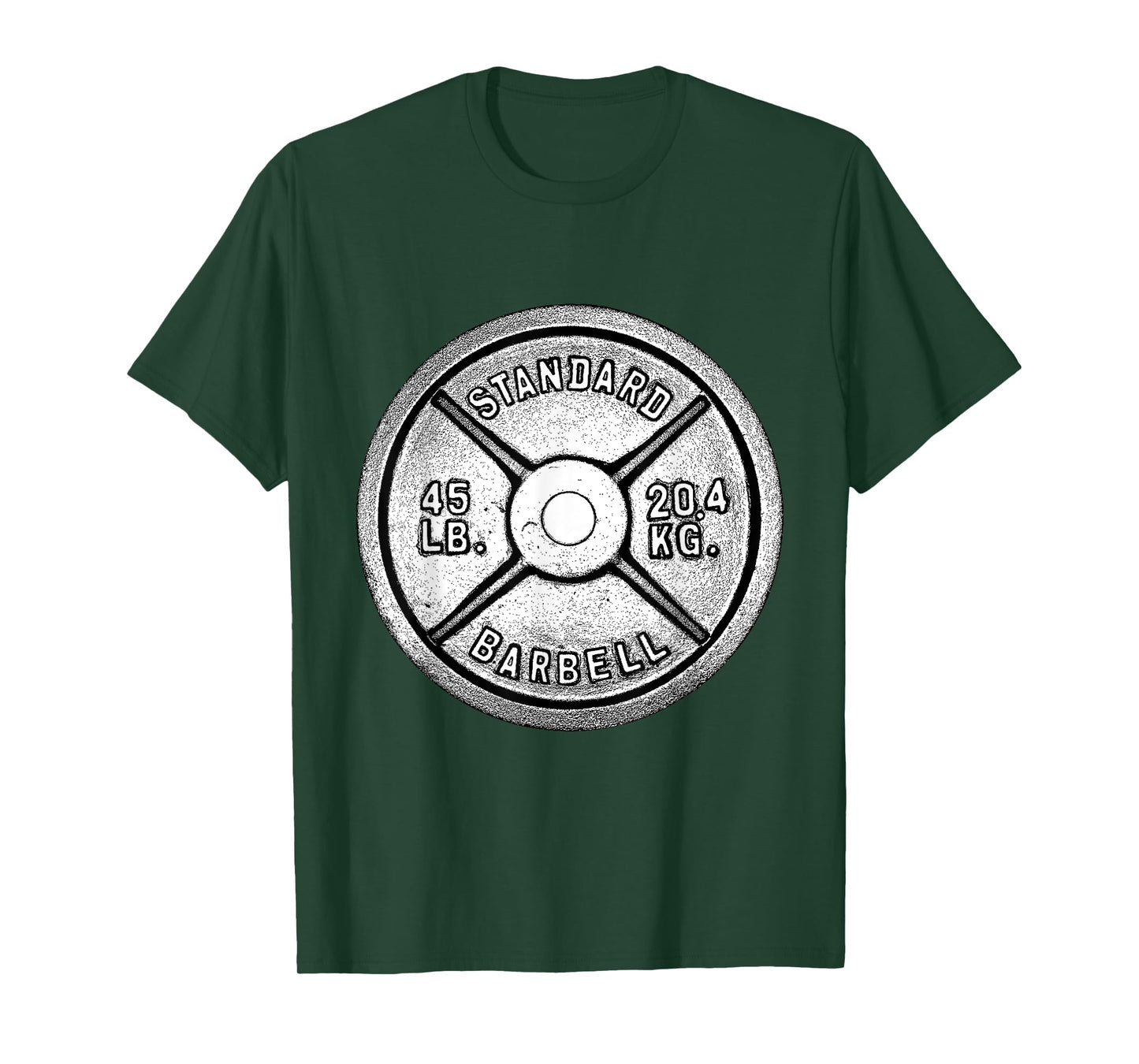 45 LB Plate Bodybuilder Workout Gym Shirt for Men Women Kids T-Shirt