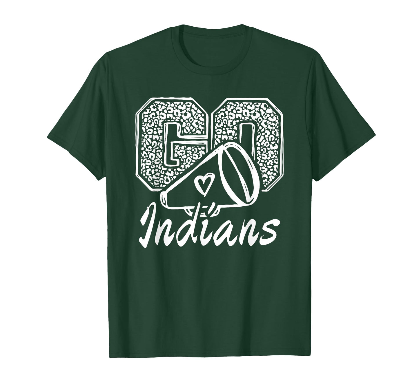 Go Cheer Indians Sports Name Gifts Men Women Boy Girl T-Shirt
