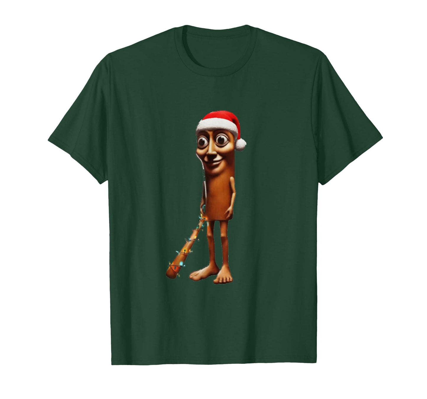 Santa Tung Tung Tung SAHUR Christmas Italian BRAINROT T-Shirt
