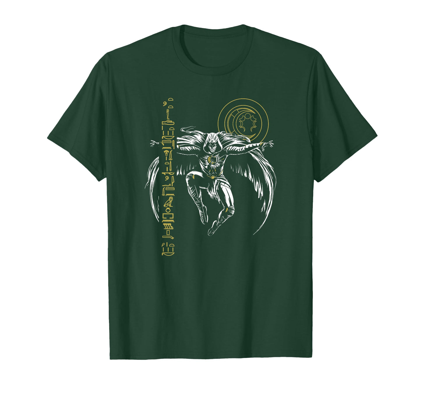 Marvel Moon Knight Action Glyph Poster T-Shirt
