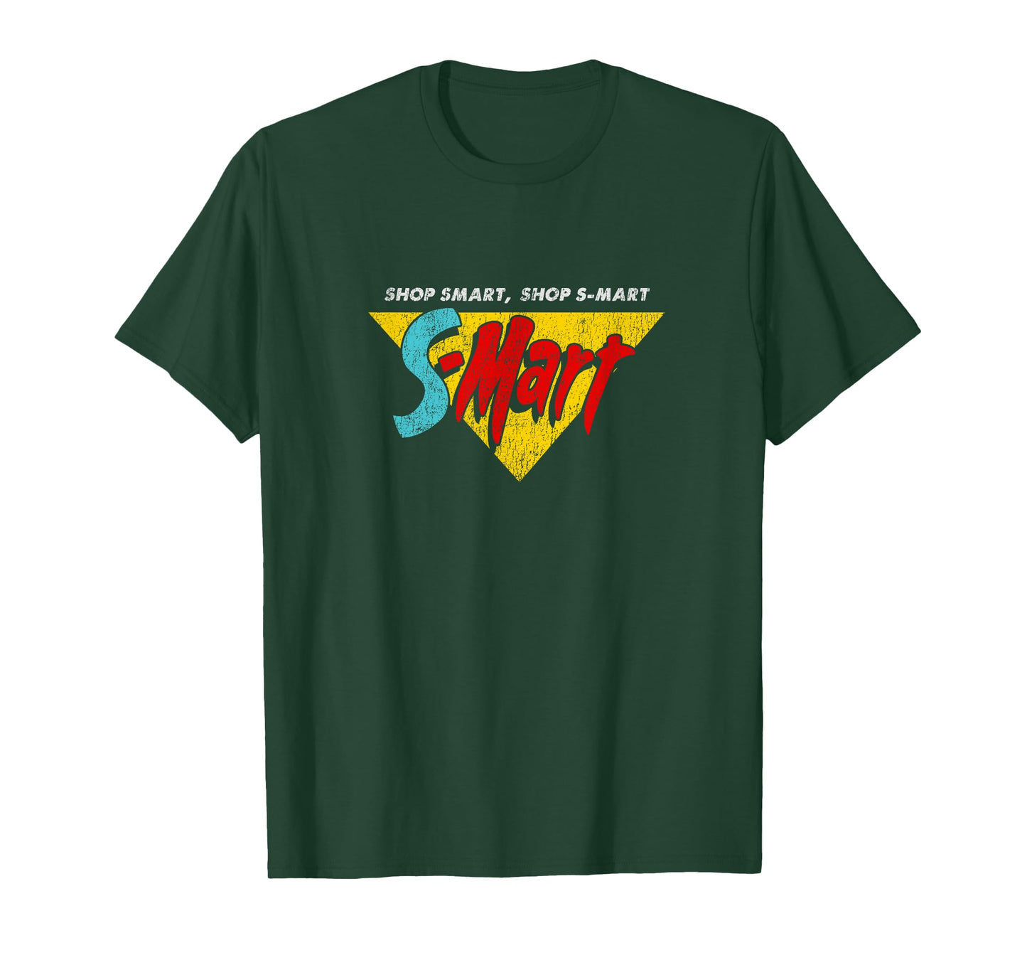 Shop Smart, Shop S-Mart - Pre-distressed - Evil, Ash T-Shirt