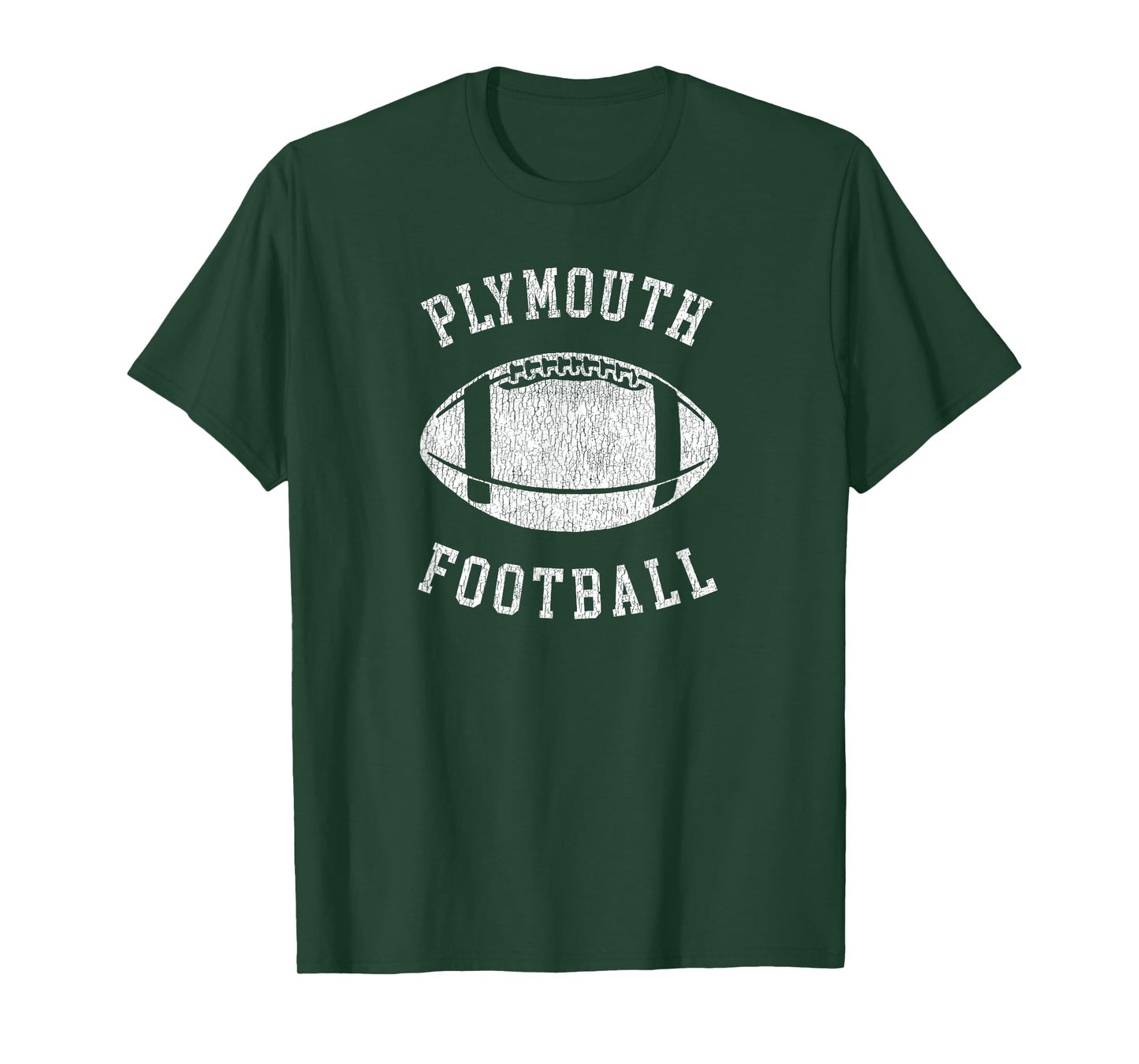 Plymouth Football Distressed Vintage 80's Throwback Classic T-Shirt