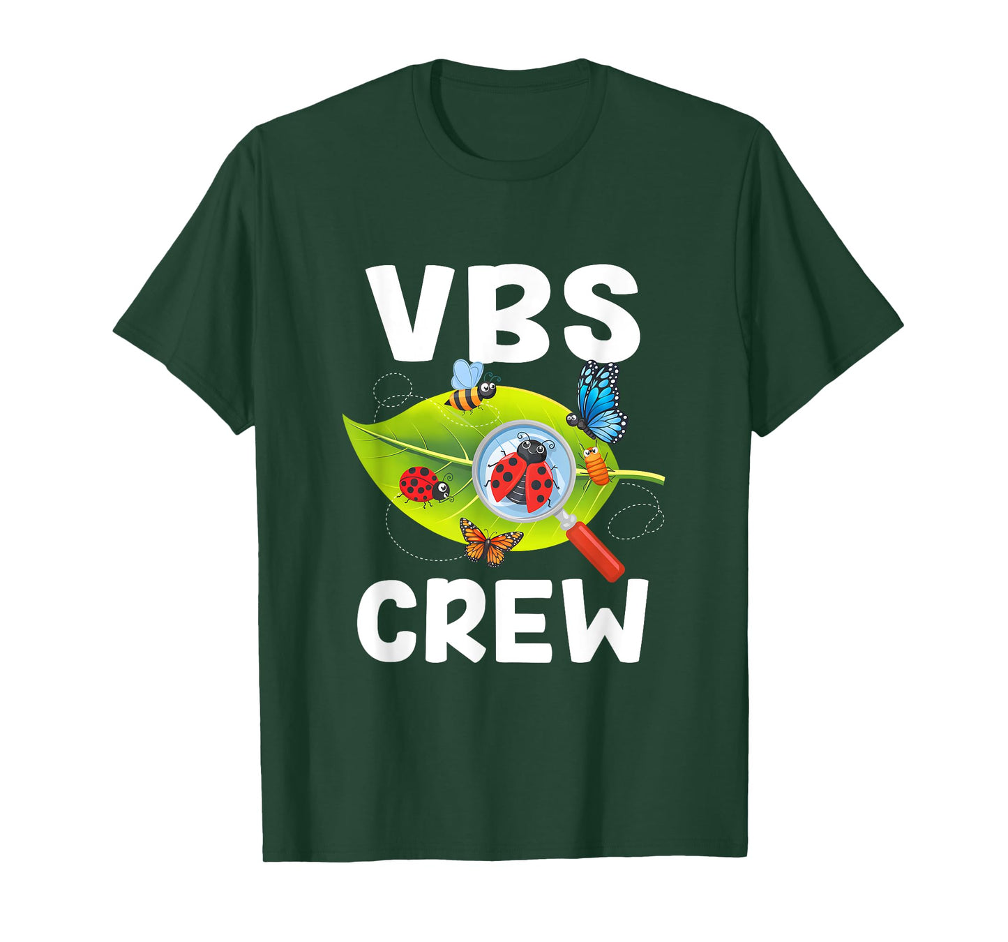 Vbs Crew 2025 Magnified Smallest Insects Adventure Vbs Squad T-Shirt