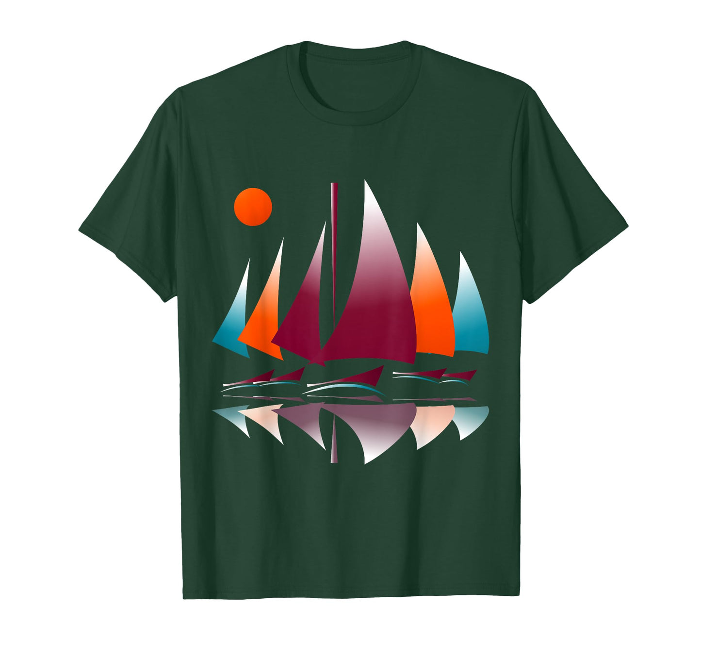 Sailboats Sailing Regatta Novelty T-shirt T-Shirt
