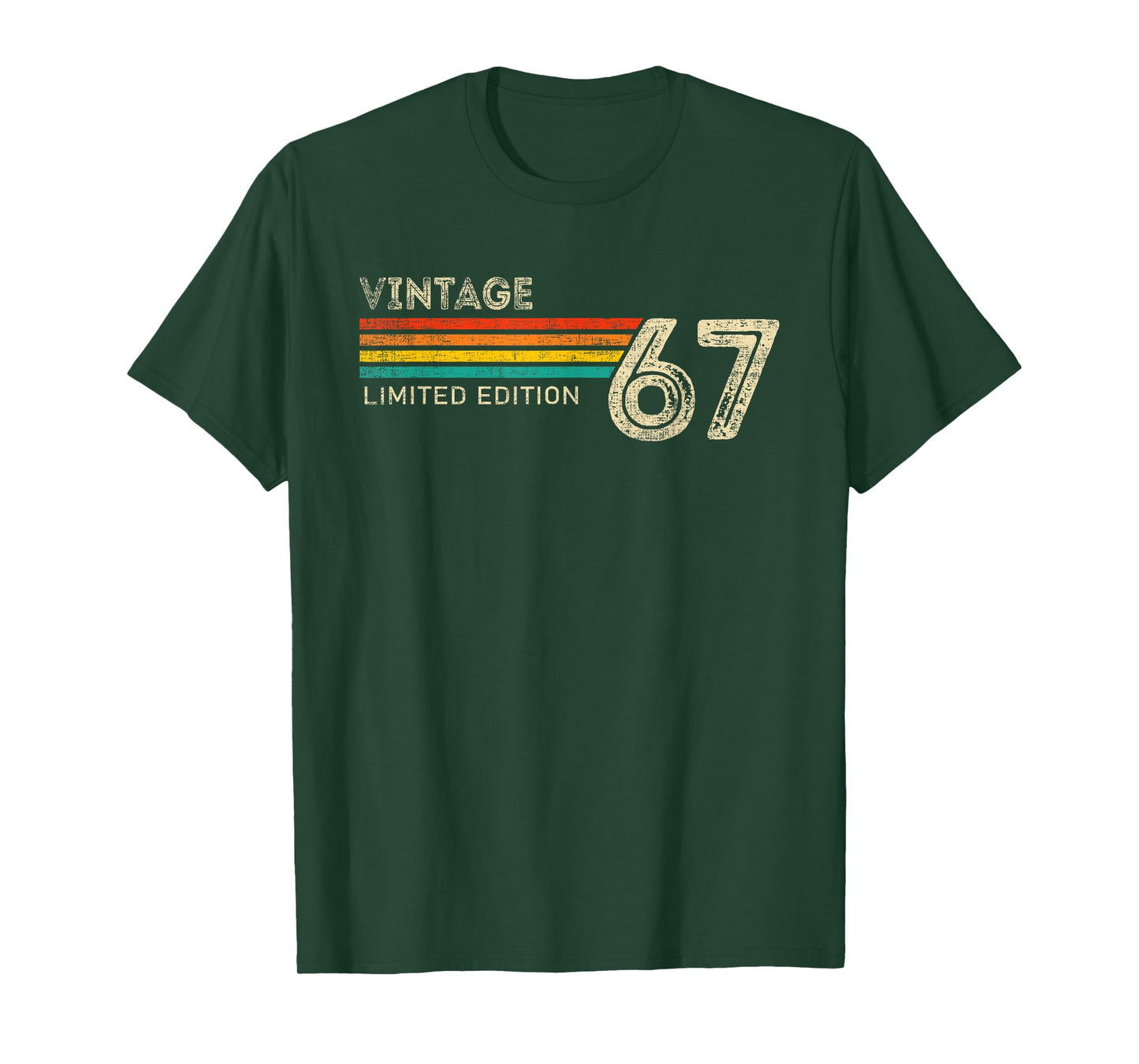 Vintage 1967 Limited Edition Birthday 1967 Men Women Vintage T-Shirt